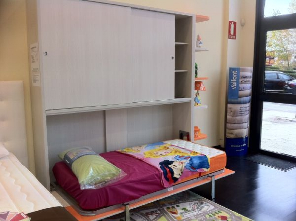 CAMA HORIZONTAL CON ARMARIO